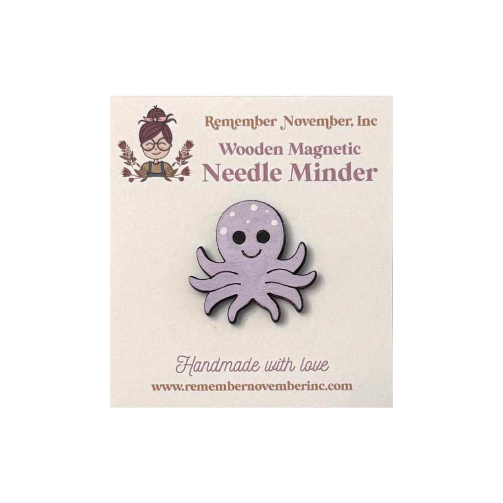 Wooden Ocotpus needle minder