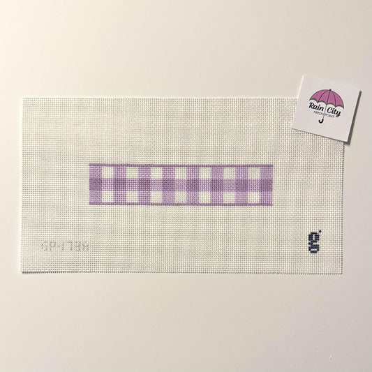 Gingham Fob - Lavender (by Goodpoint)