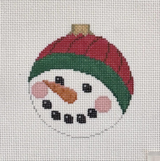 Snowman in Stocking Cap Ornament (by Susan Roberts) 7247-SR