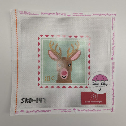 Reindeer Stamp (by Stitch Rock Designs) SRD-147