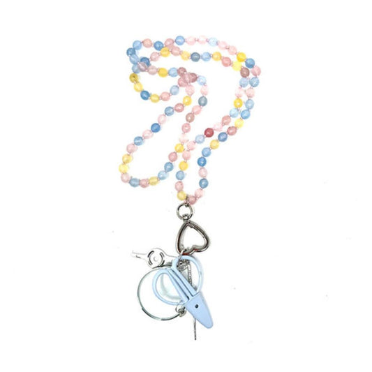 Gemstone Heart Chatelaine - Pastel