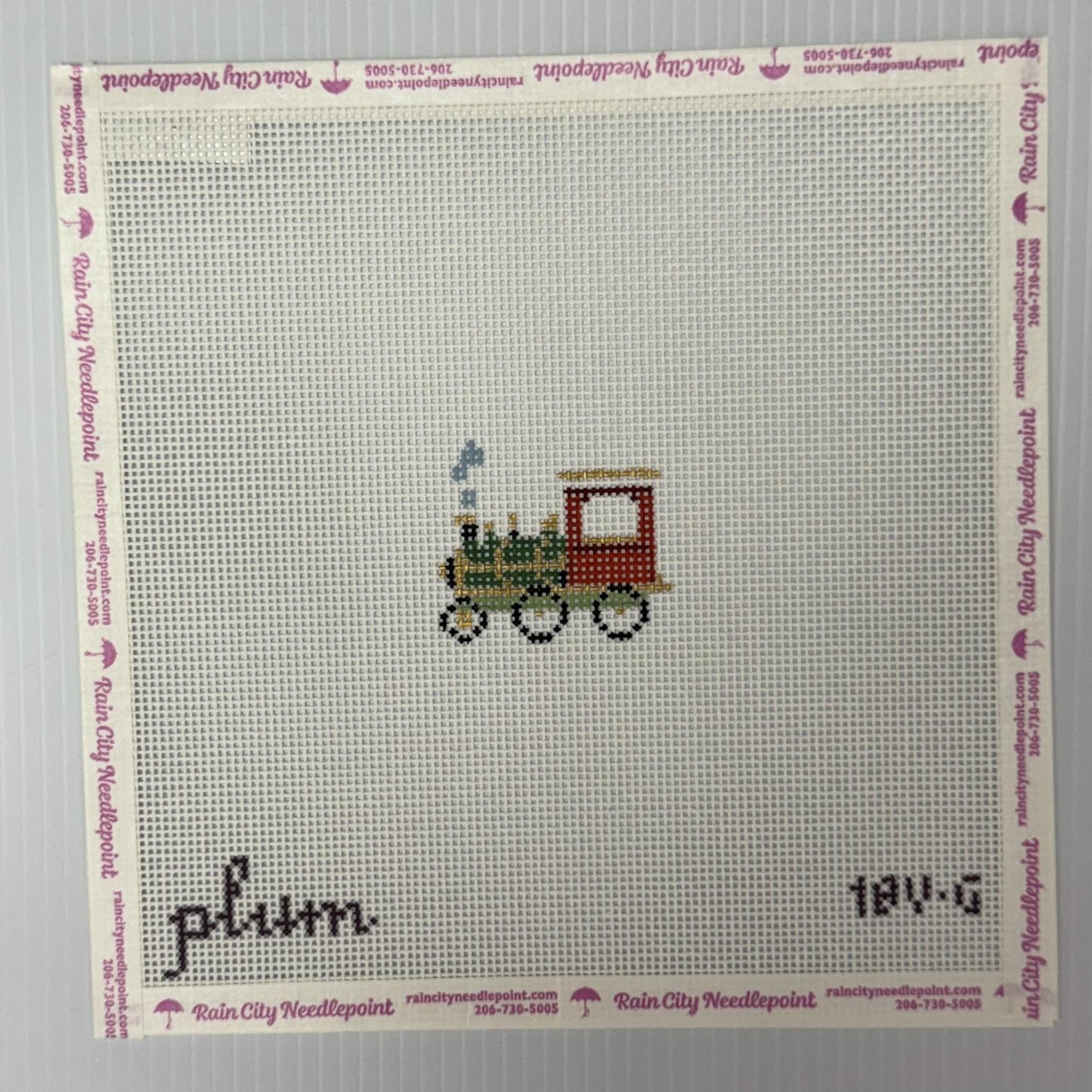 Victorian Christmas - Train (by The Plum Stitchery) - 18Y-G