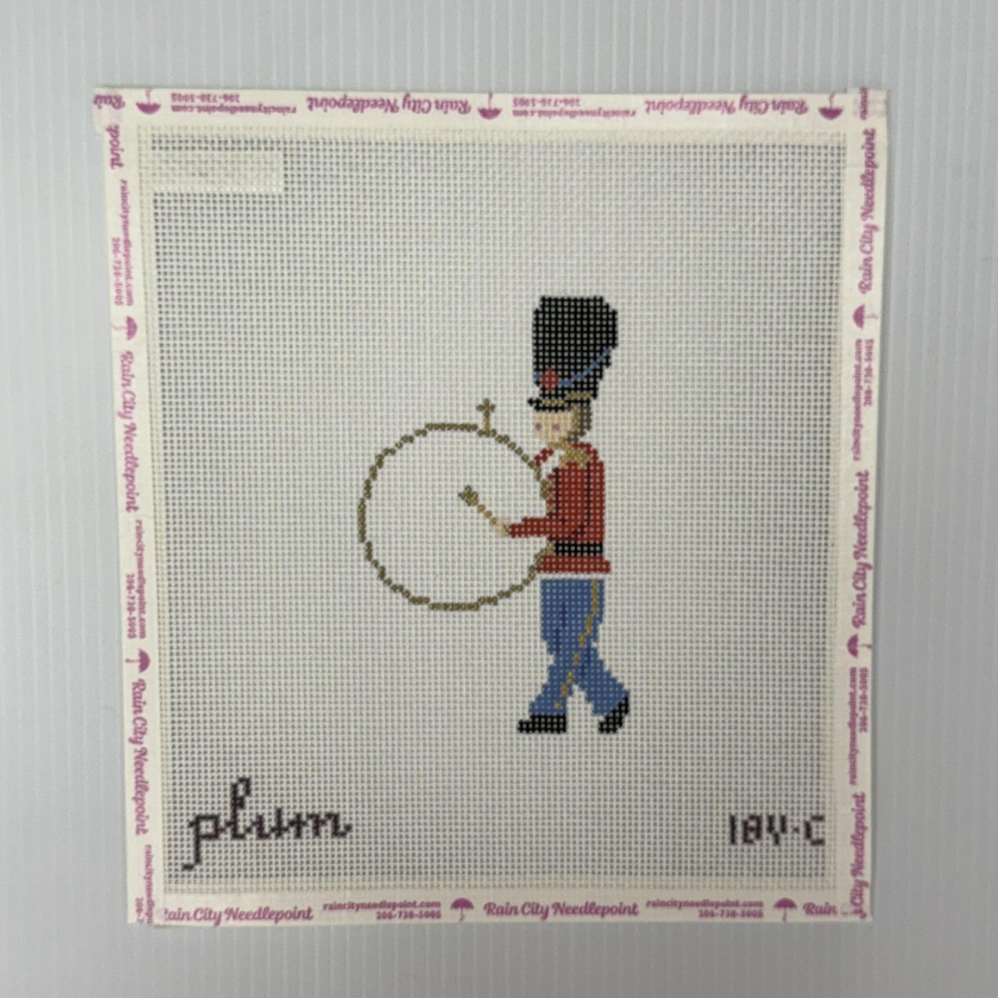 Victorian Christmas - Soldier & Drum (by The Plum Stitchery) - 18Y-C