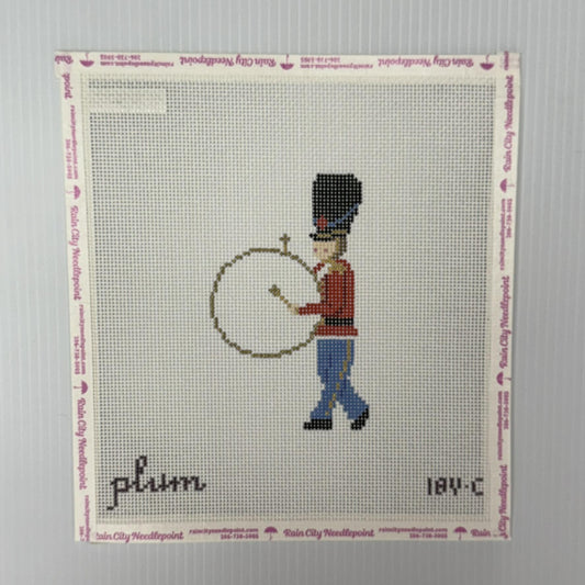 Victorian Christmas - Soldier & Drum (by The Plum Stitchery) - 18Y-C