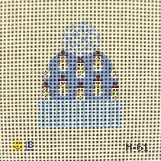 Beanie - Snowman (by Lauren Bloch Designs)