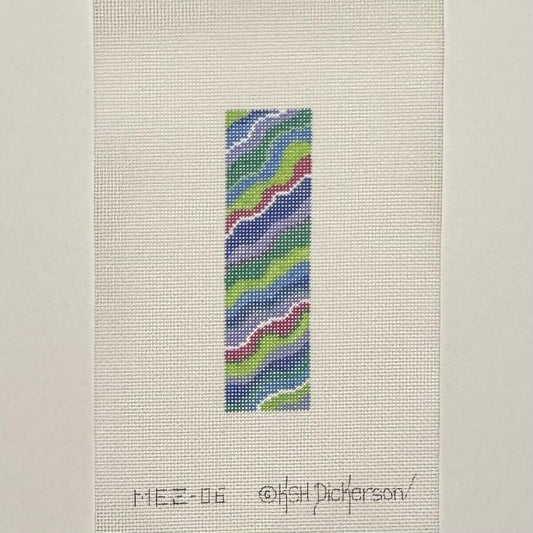 Funky Stripes Mezuzah Cover (by Kate Dickerson)