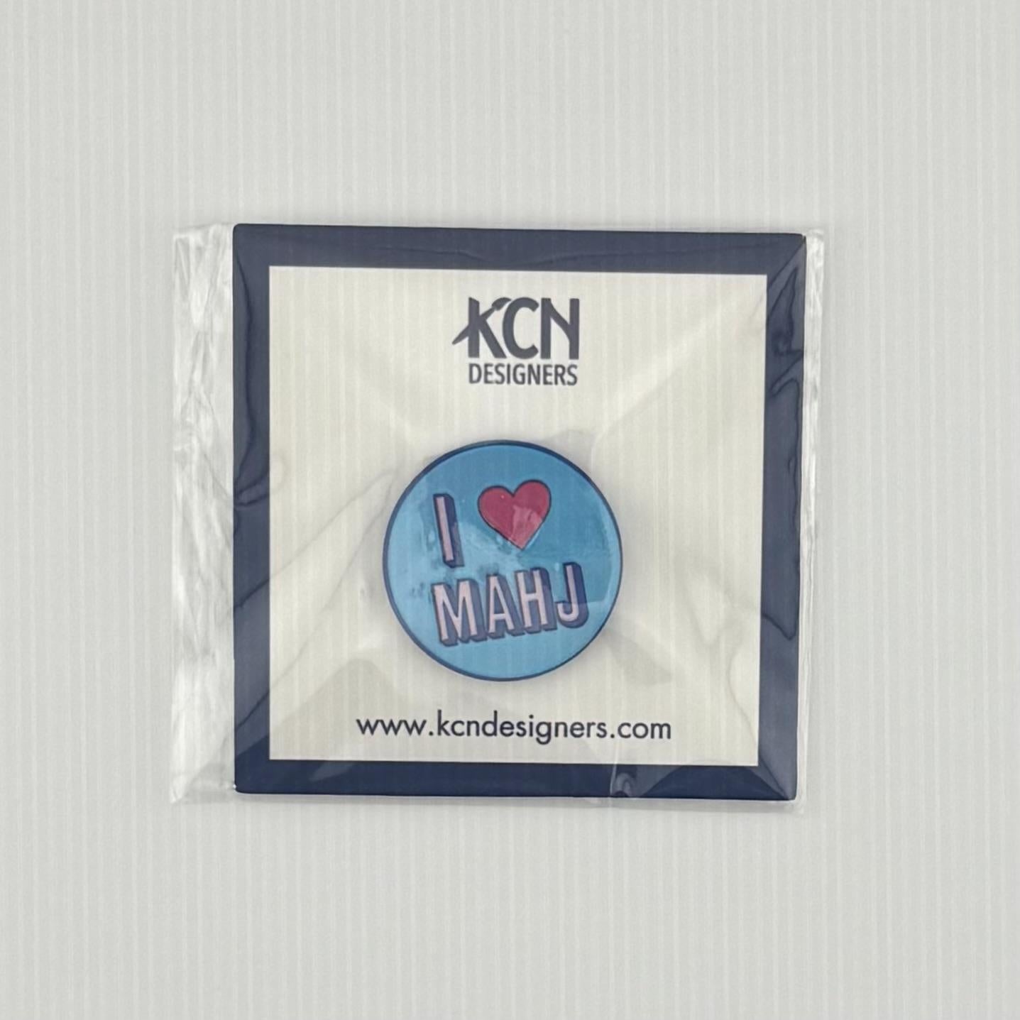 I Heart Mahj Needle Minder