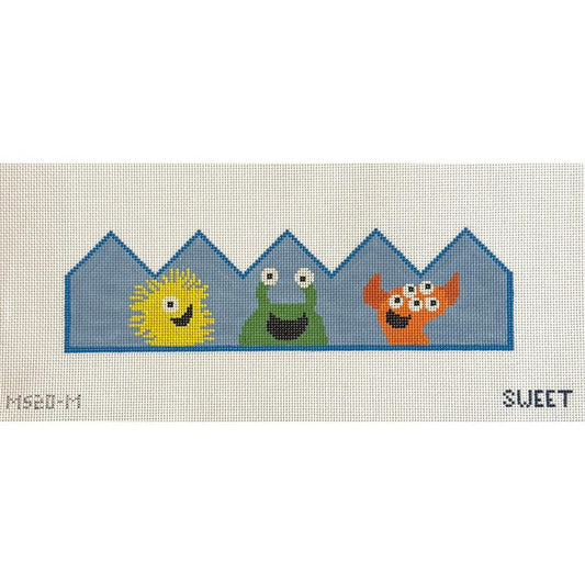 Birthday Crown - Monsters (by The Gingham Stitchery)