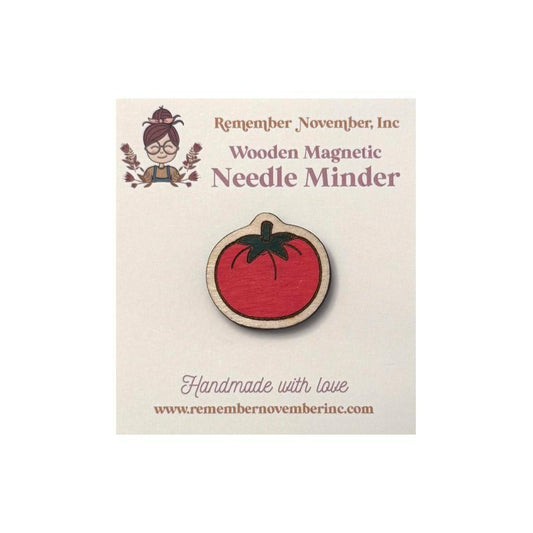 Wooden Tomato needle minder