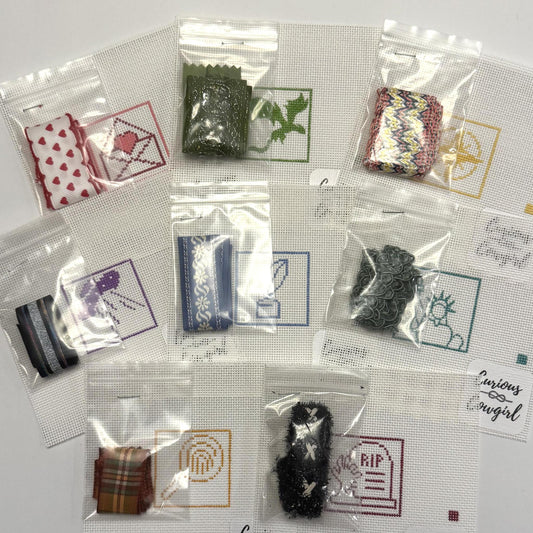 Vintage Ribbon Genre Bookmark