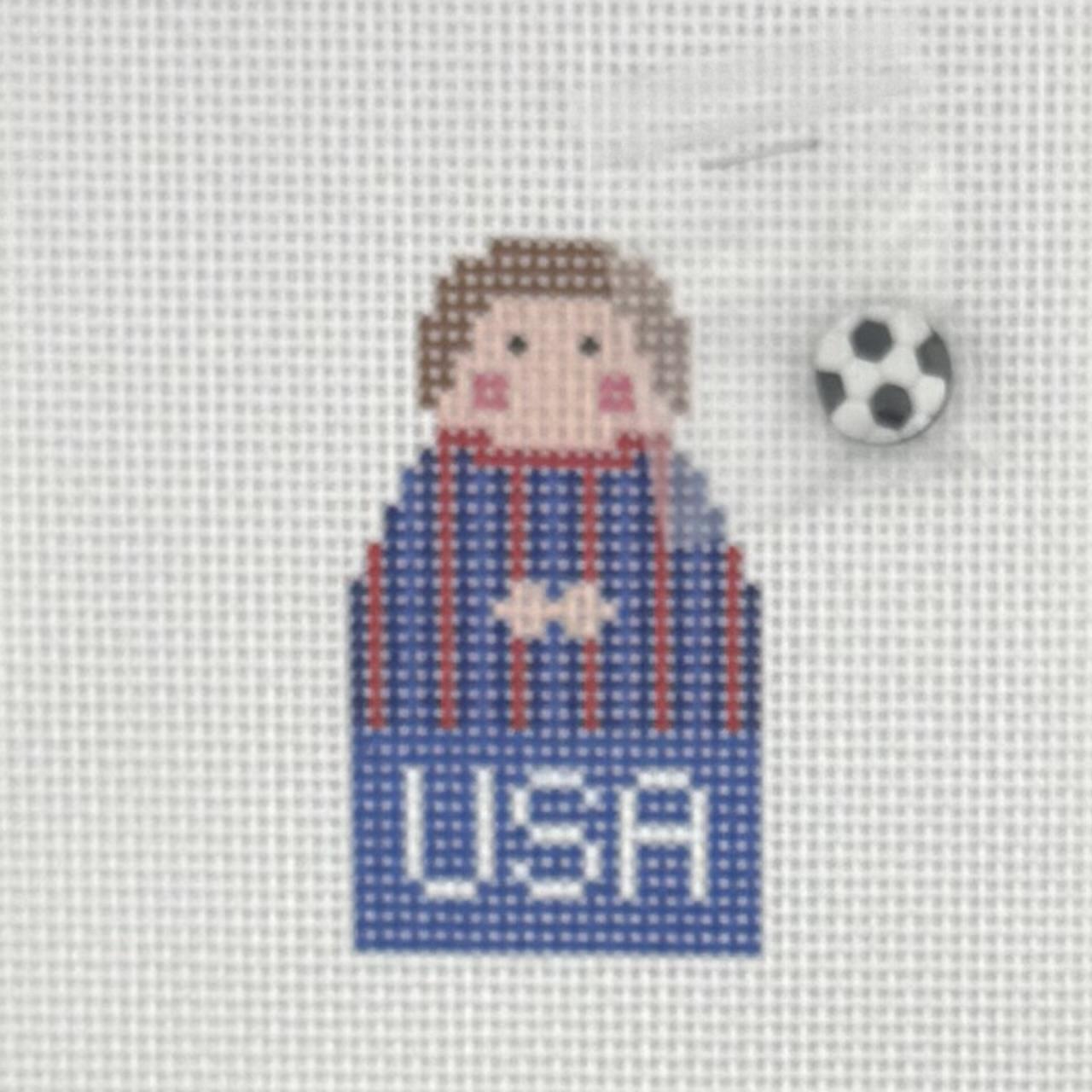 USA Men's Soccer Angel / Stitch-Its (by KCN)