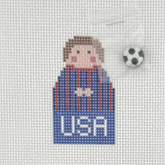 USA Men's Soccer Angel / Stitch-Its (by KCN)