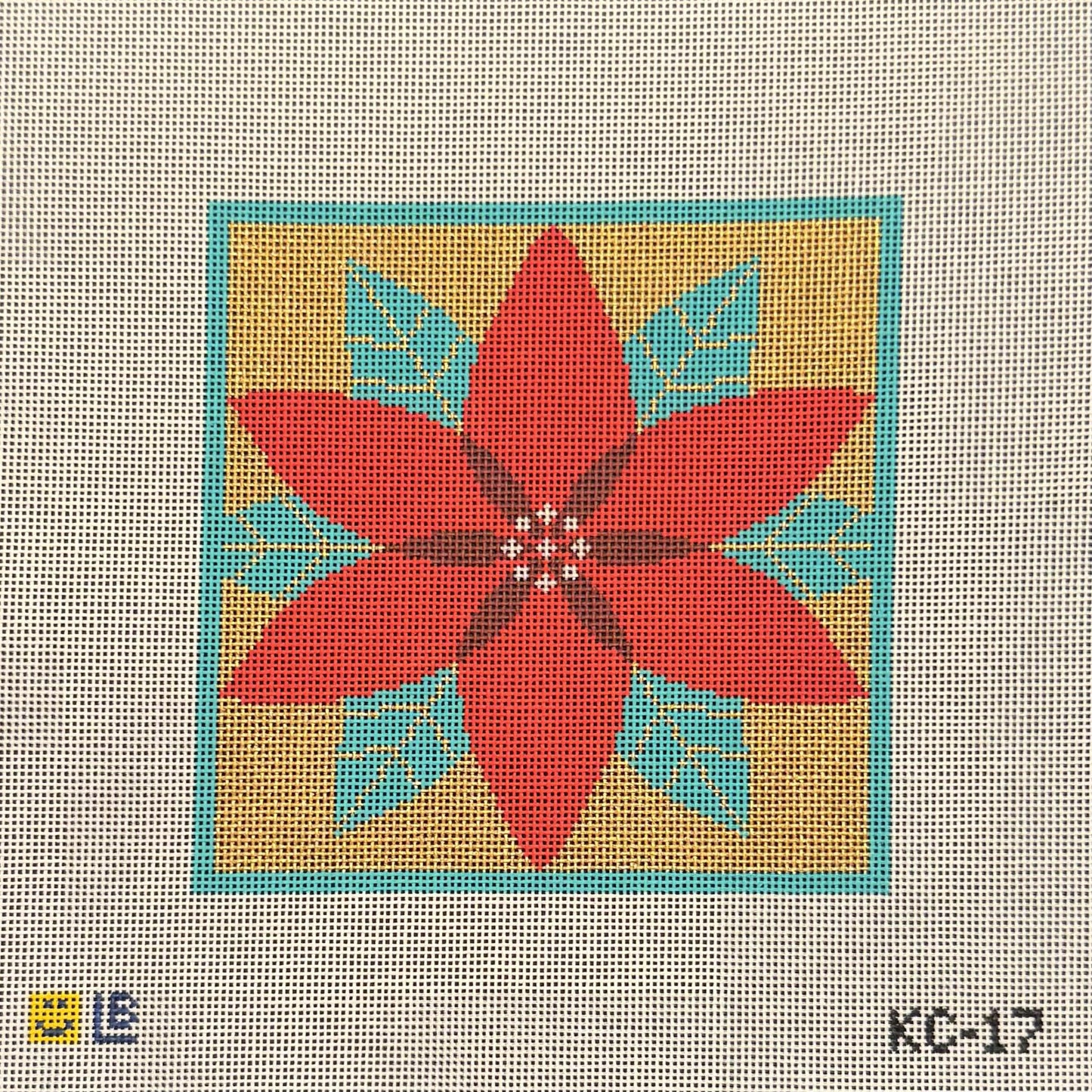 Red Poinsettia  (by Lauren Bloch)