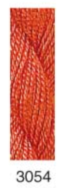 3054 Red Orange | Impressions