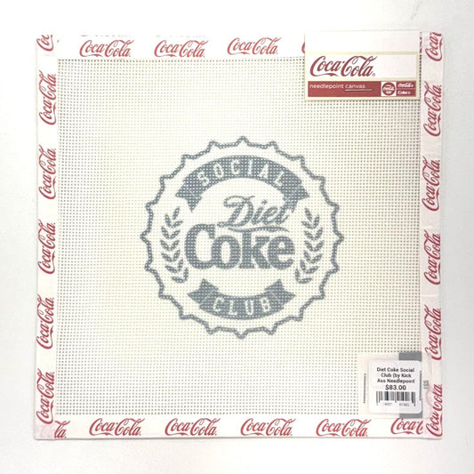 Diet Coke Social Club (by Kick Ass Needlepoint)
