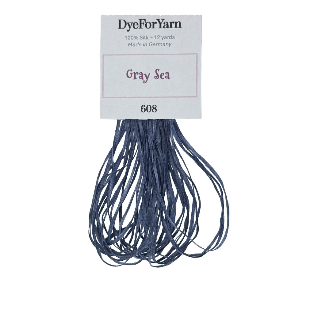 608 Gray Sea | Dye For Yarn