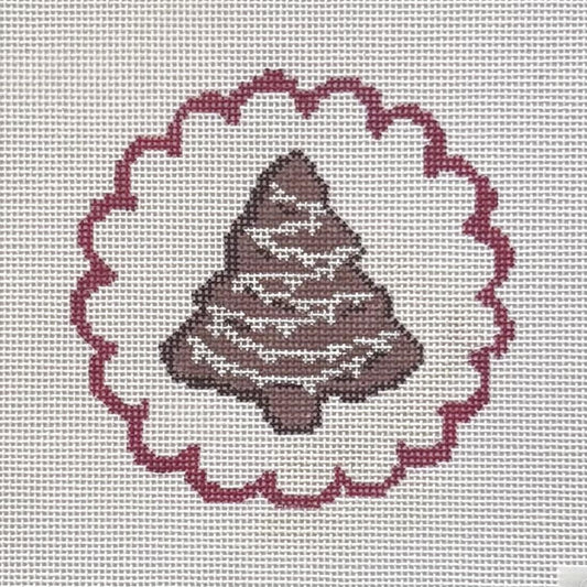 Cookie Christmas Tree Round (by Initial K Studio) IKS-3003B