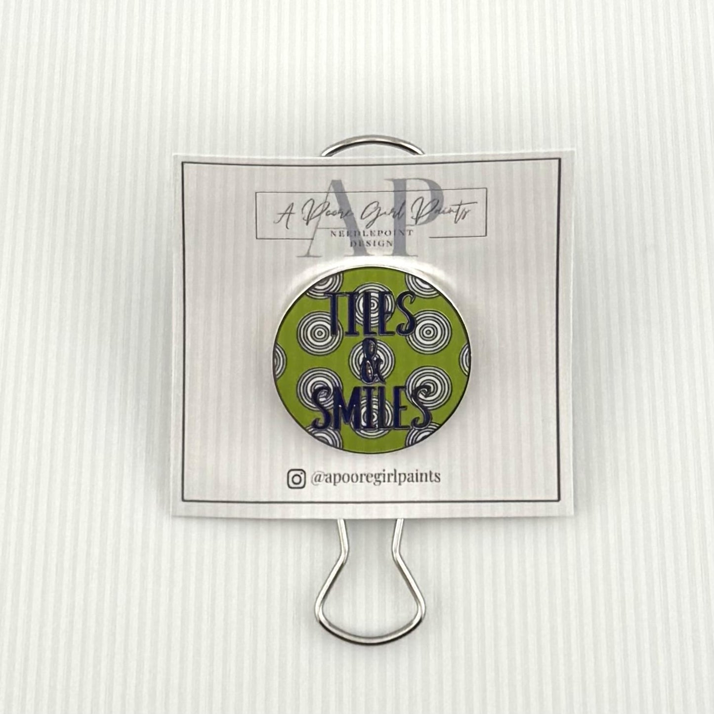 Tiles & Smiles needle minder