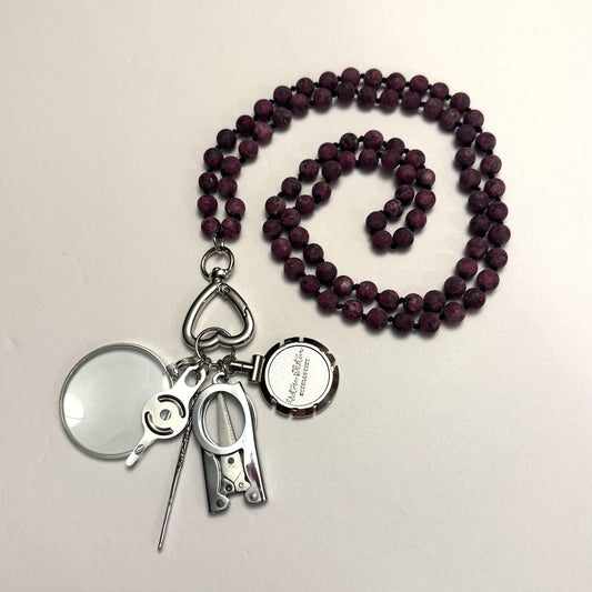 Up Up Gemstone Heart Chatelaine - Matte Jelly