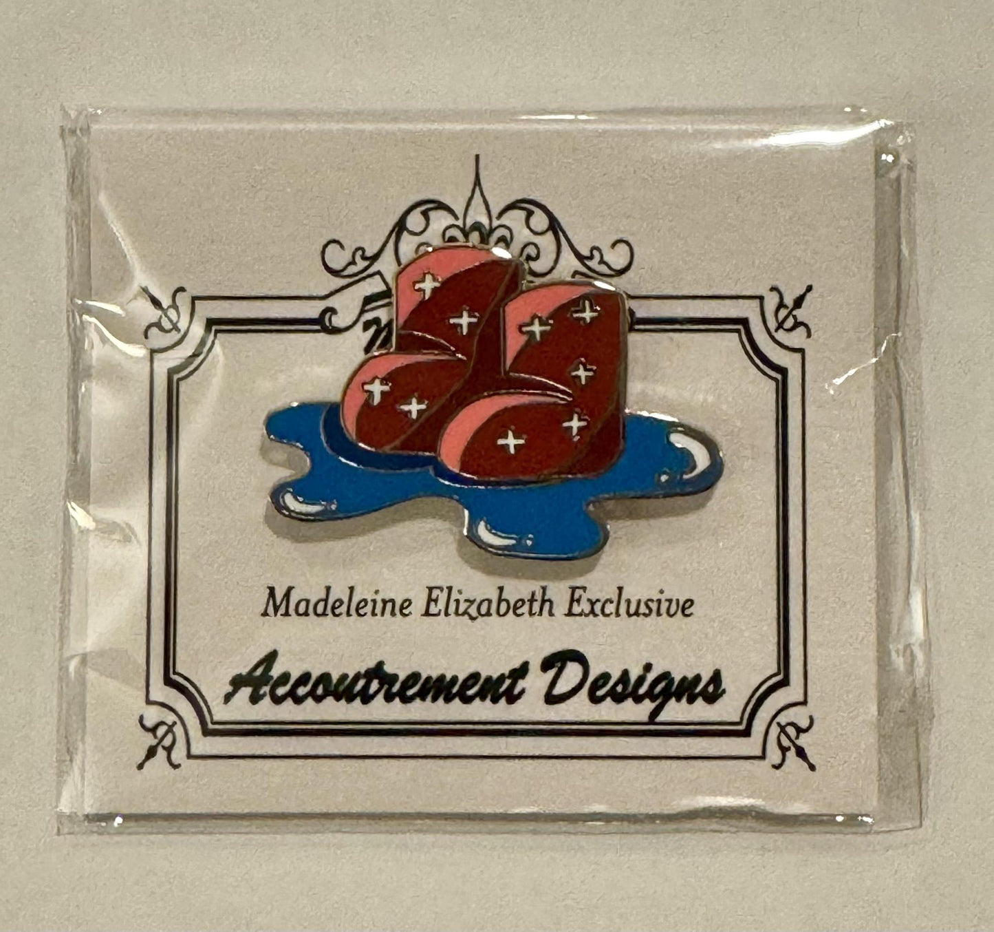 Rain Boots in Puddle needle minder