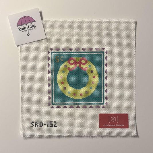 Wreath Stamp (by stitch rock designs)