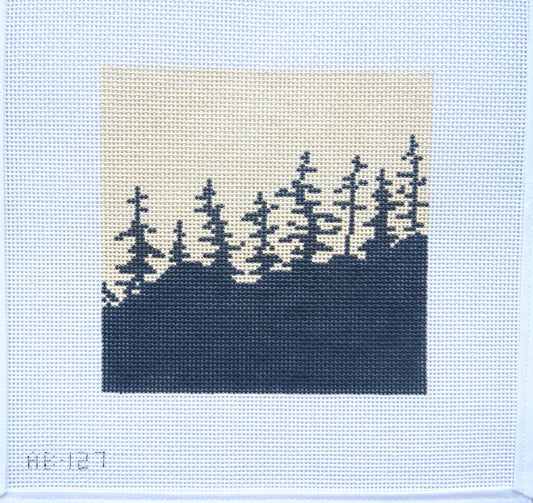 Tree Silhouette Square (by Alice & Blue) AB-127