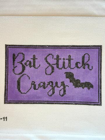 Bat Stitch Crazy (by Officially Needlepoint/Amy Poore) - APHA11