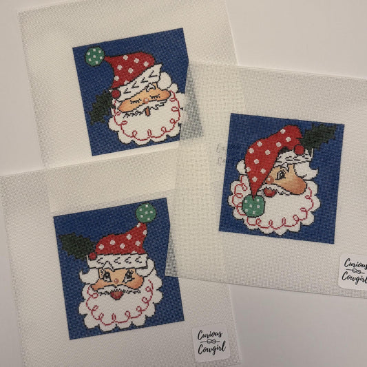 Polka Dot Santas