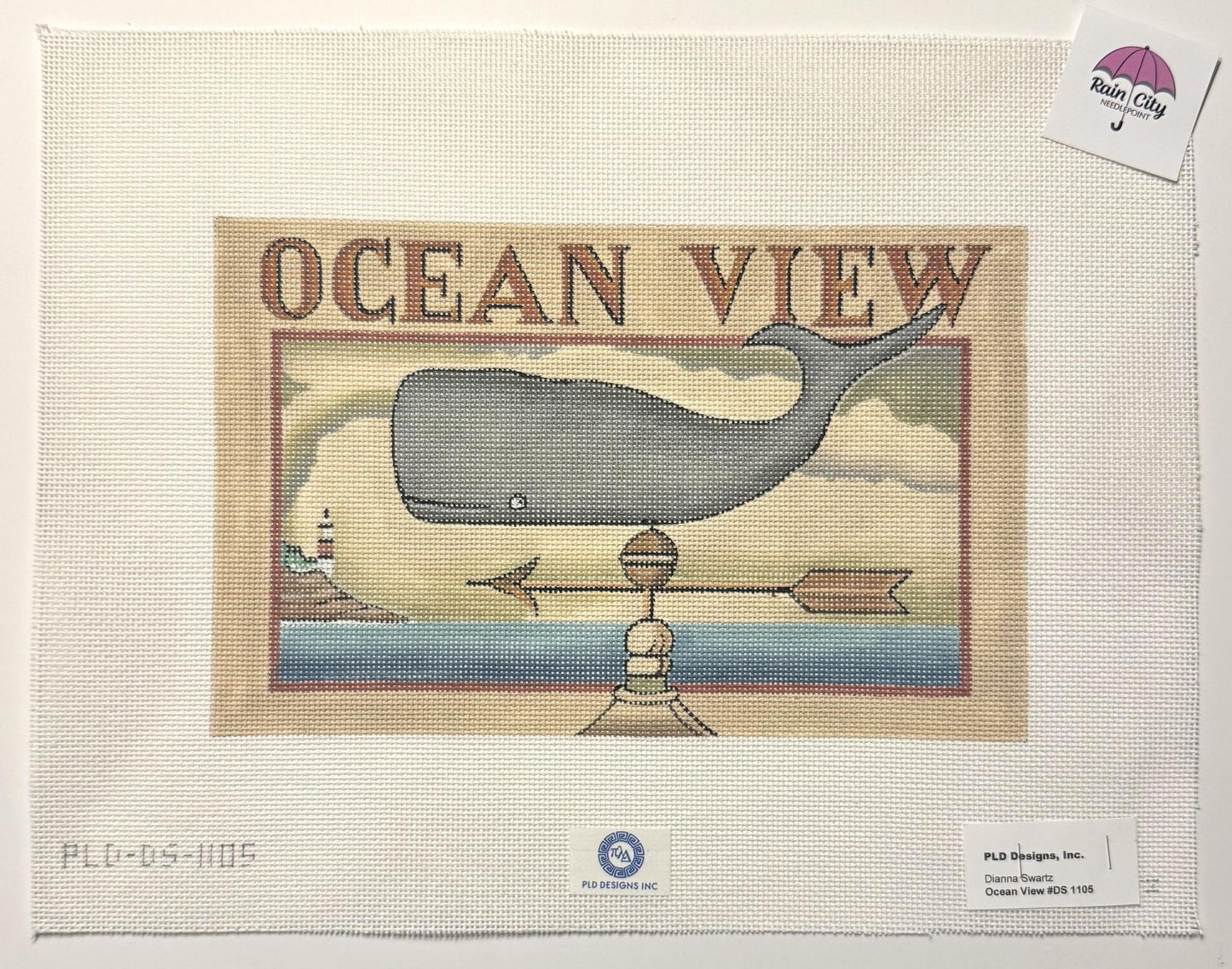 Ocean View Whale Weathervane (by Dianna Swartz / PLD Designs)