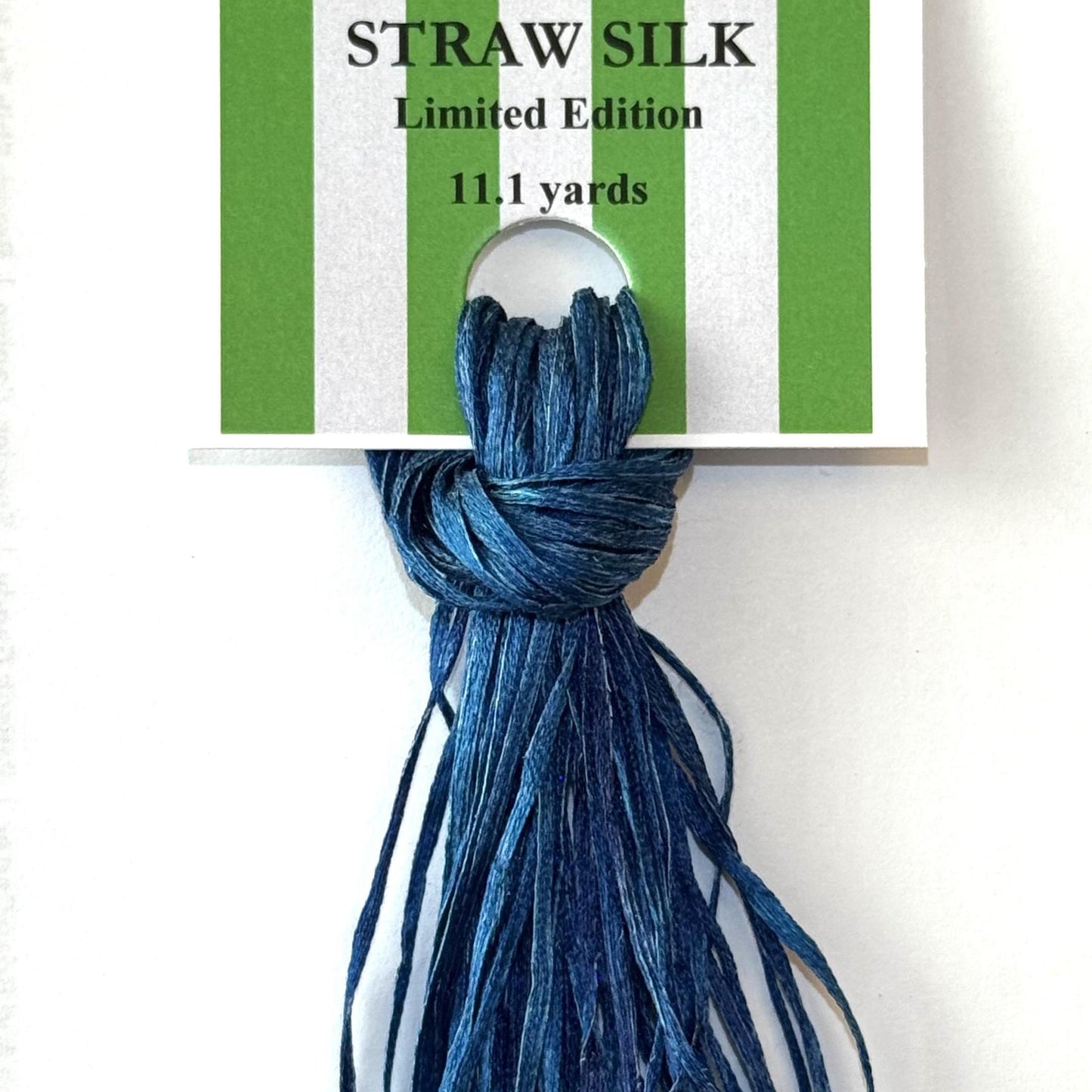 Limited Edition Bright Blue | Straw Silk