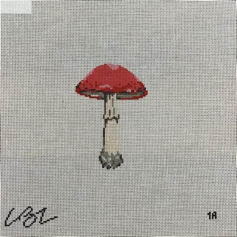 Red Cap Mushroom (by Plum Stitchery) 1A