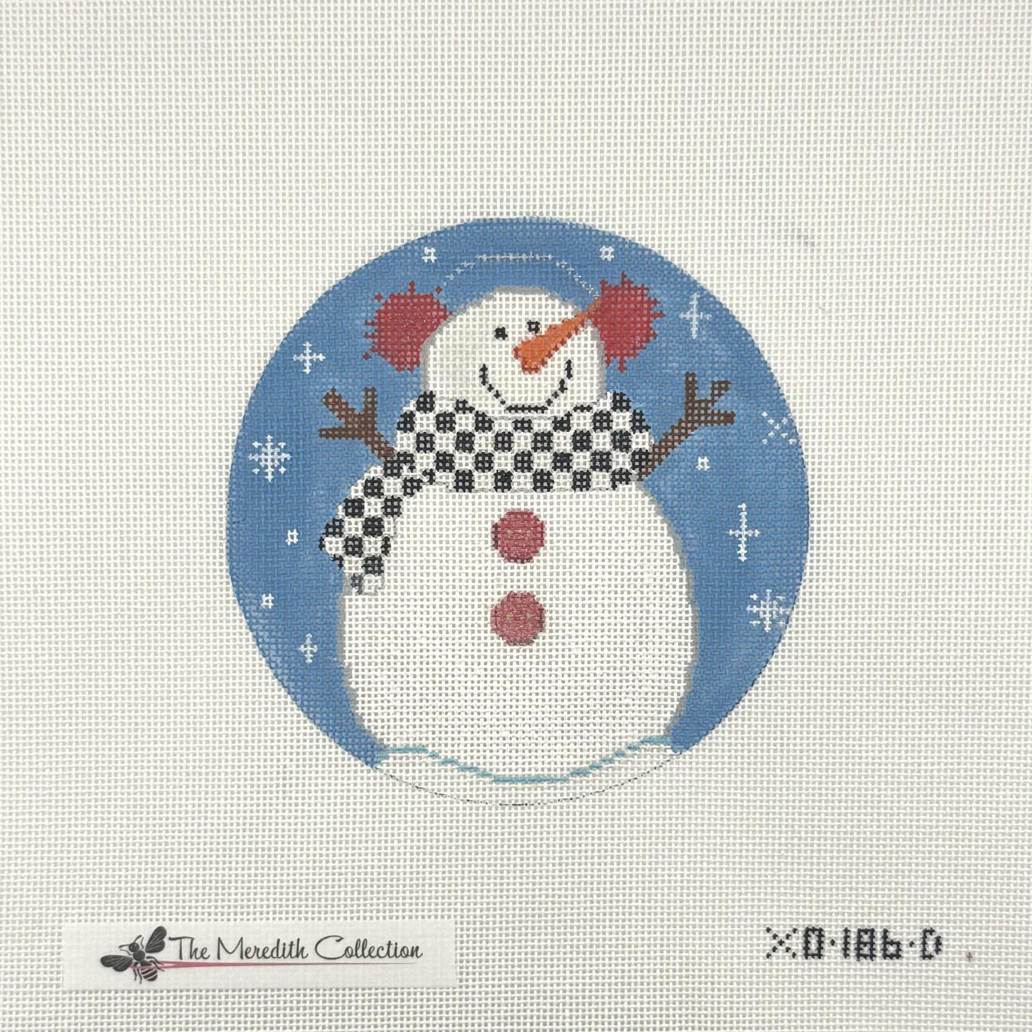 Snowman w/ Ear Muffs (by The Meredith Collection)
