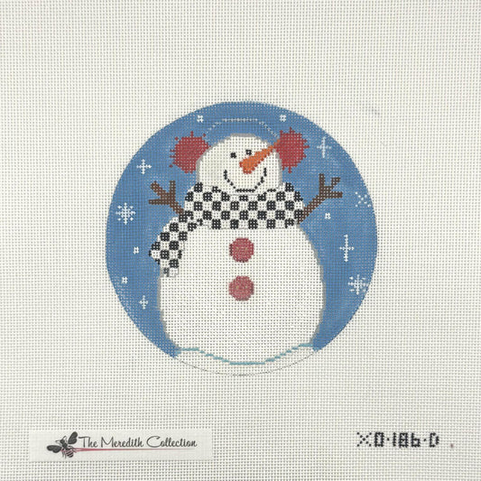 Snowman w/ Ear Muffs (by The Meredith Collection)