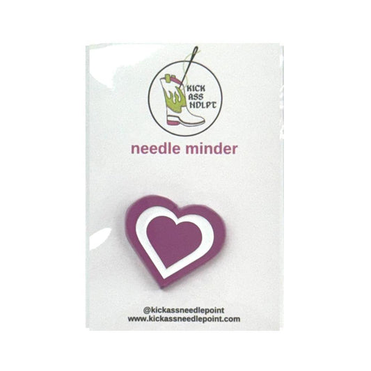 Pink Heart needle minder