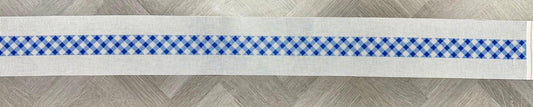 Blue Gingham Belt - Short (by Elm Tree)  B489KK