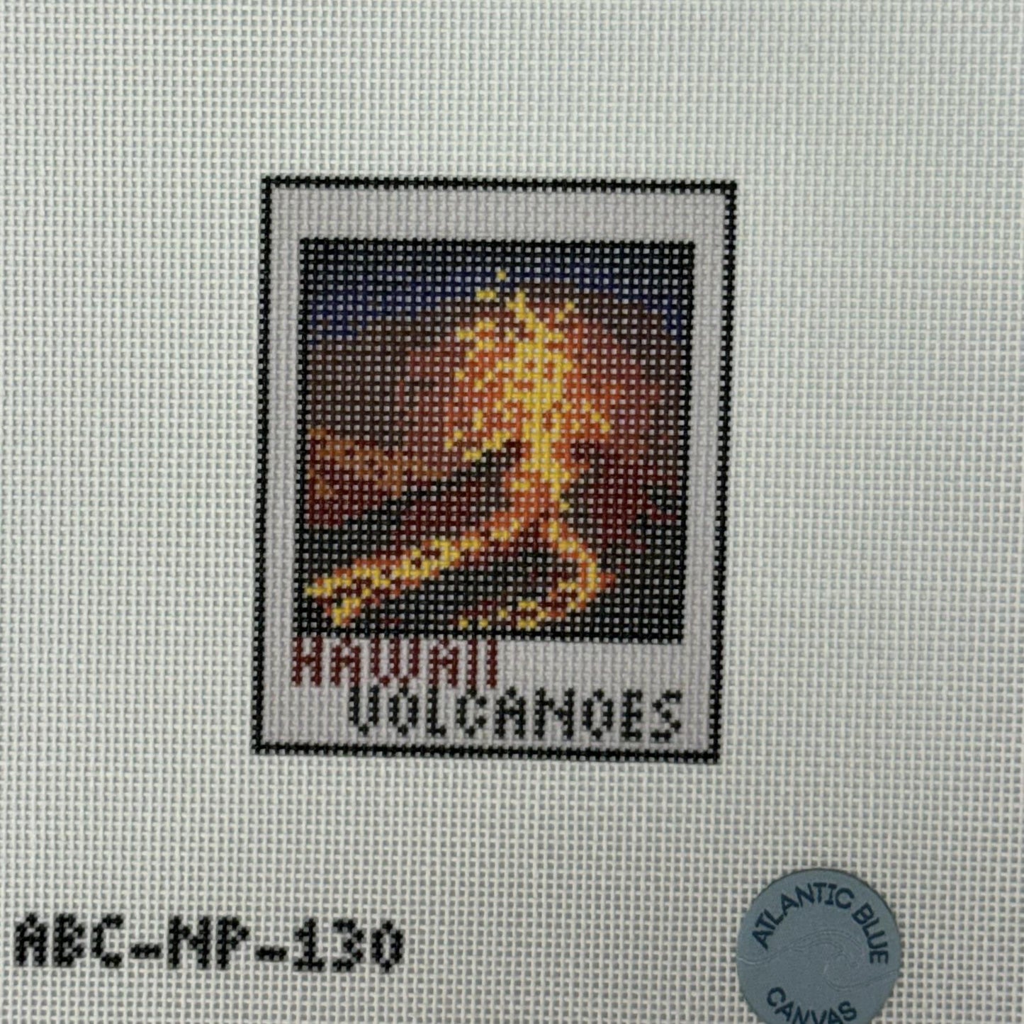 Hawaii Volcanoes Polaroid (by Atlantic Blue Canvas)