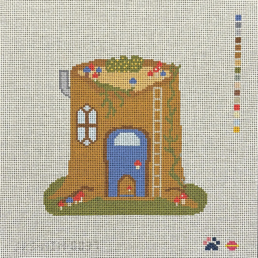 Stump House (by Saturnalia Stitching)