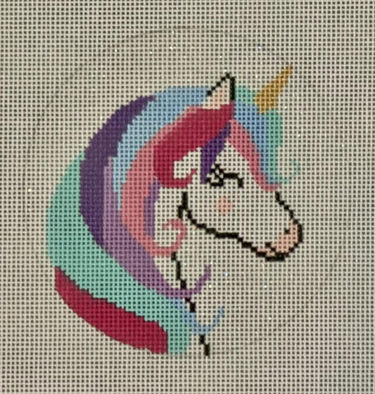 Unicorn 2 Glittery Round
