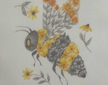 Bee w/ Flowers (by The Collection) ECT640A