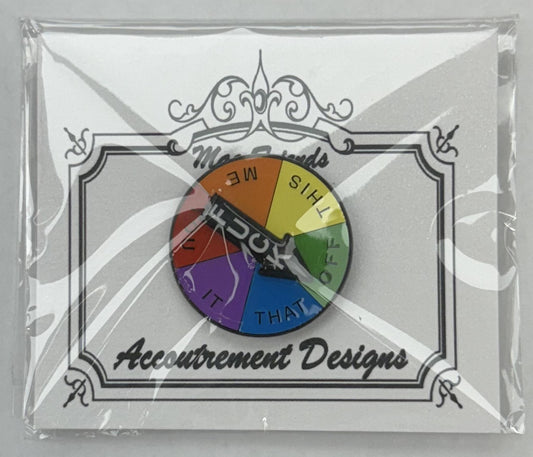 Interactive F**K Spin Wheel needle minder