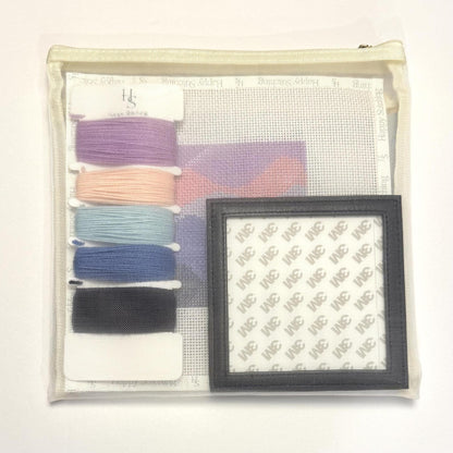 Call of the Mountains Coaster Needlepoint Kit (by Happy Stitching / KCN)