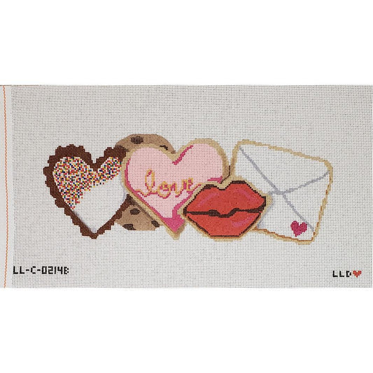 Valentine's Day Cookie Row