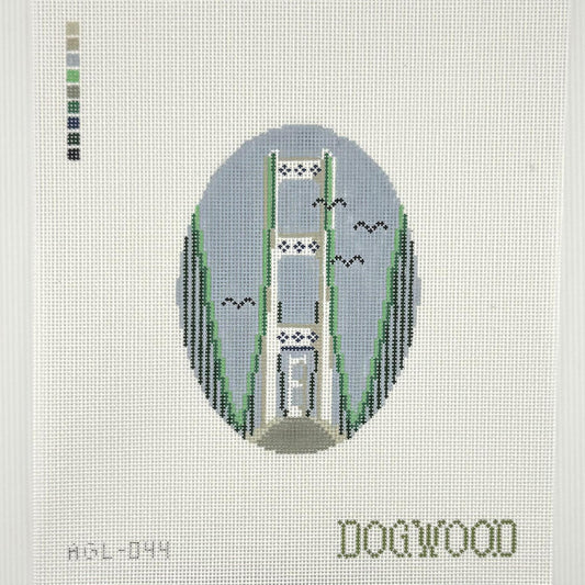 Mackinac Bridge (by Dogwood Needlepoint)