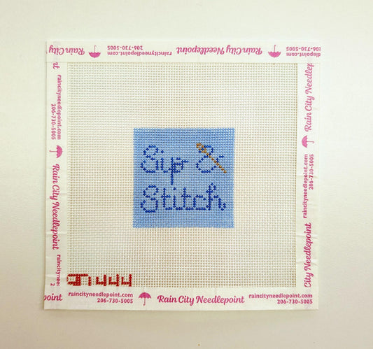 Sip & Stitch - Blue Insert (by Rachel Donley) RD 444