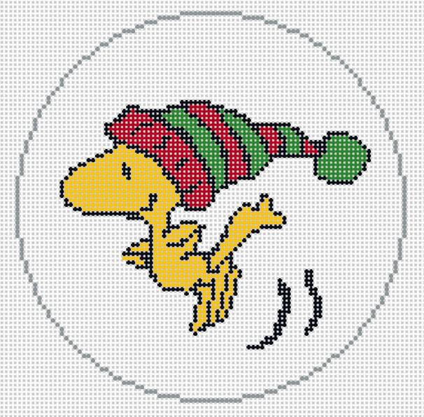 Woodstock In Stocking Cap (by Officially Needlepoint) - WINTER2