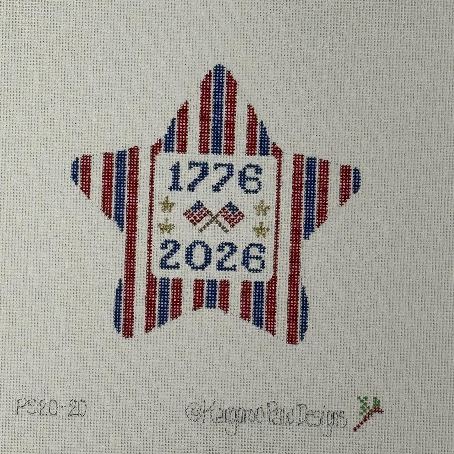 1776 - 2026 Patriotic Star (by Kangaroo Paws)