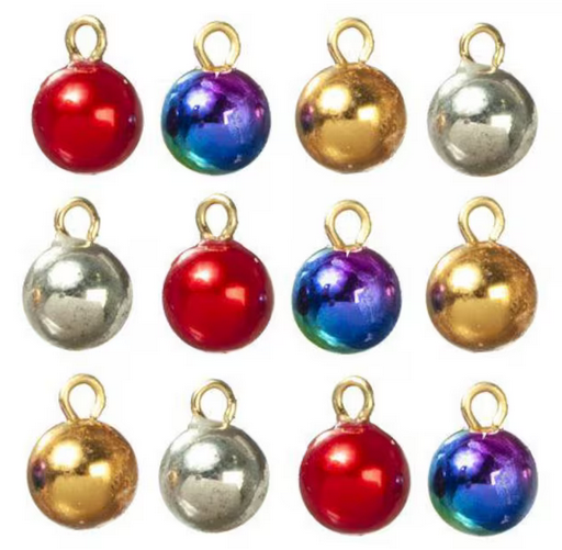 Mini Christmas Holiday Ball Ornaments