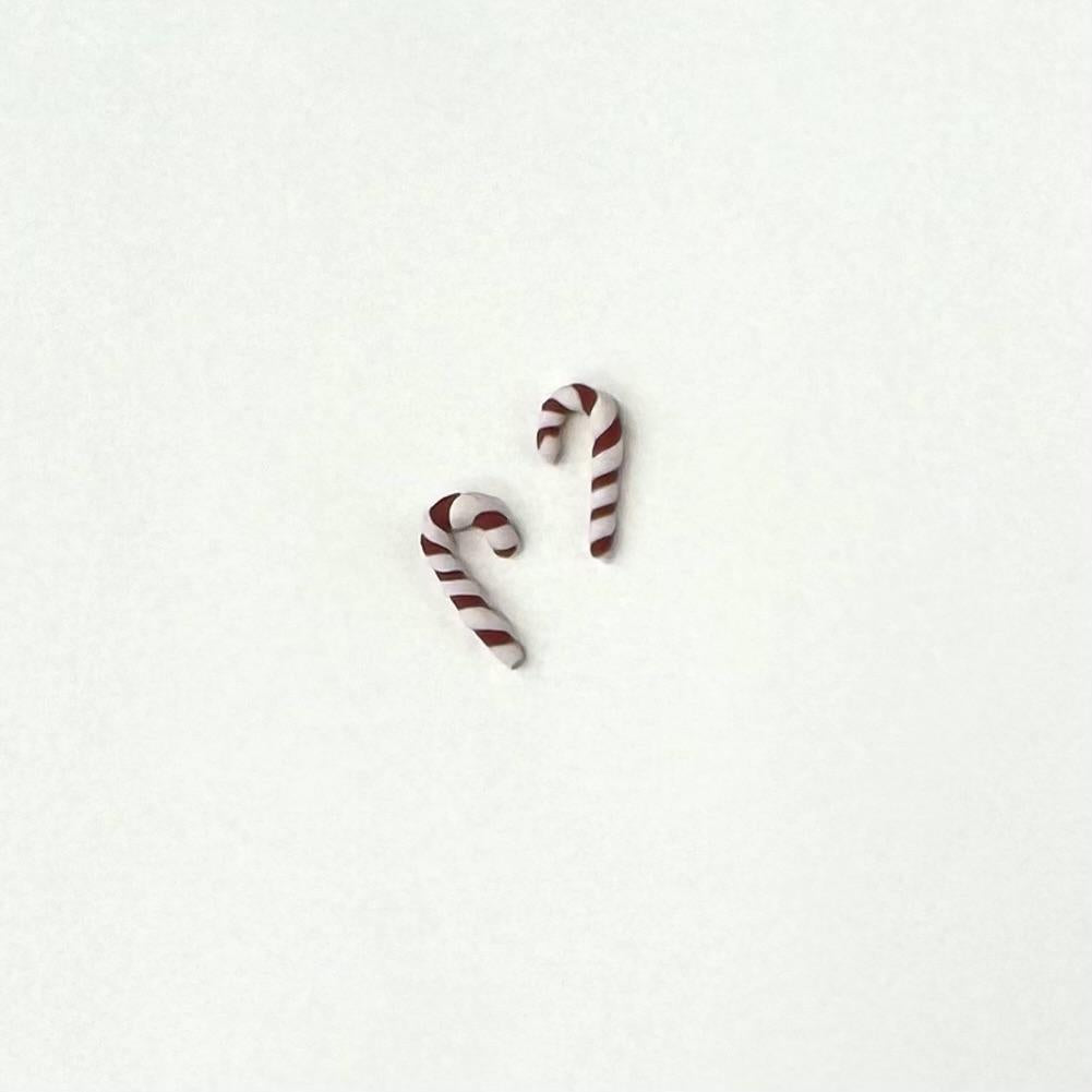 Small Candy Cane Embellishment