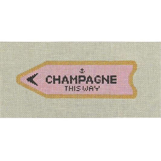 Champagne This Way Pink (by C'ate La Vie)