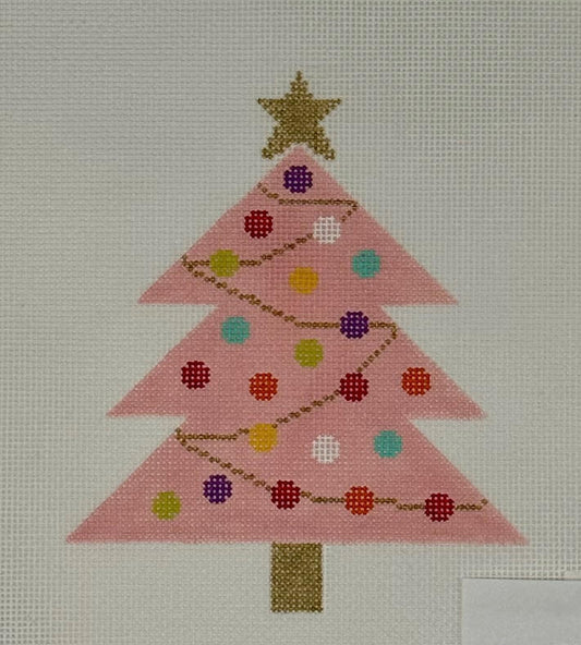 Pink Christmas Tree (by Stitch Rock Designs) SRD-19